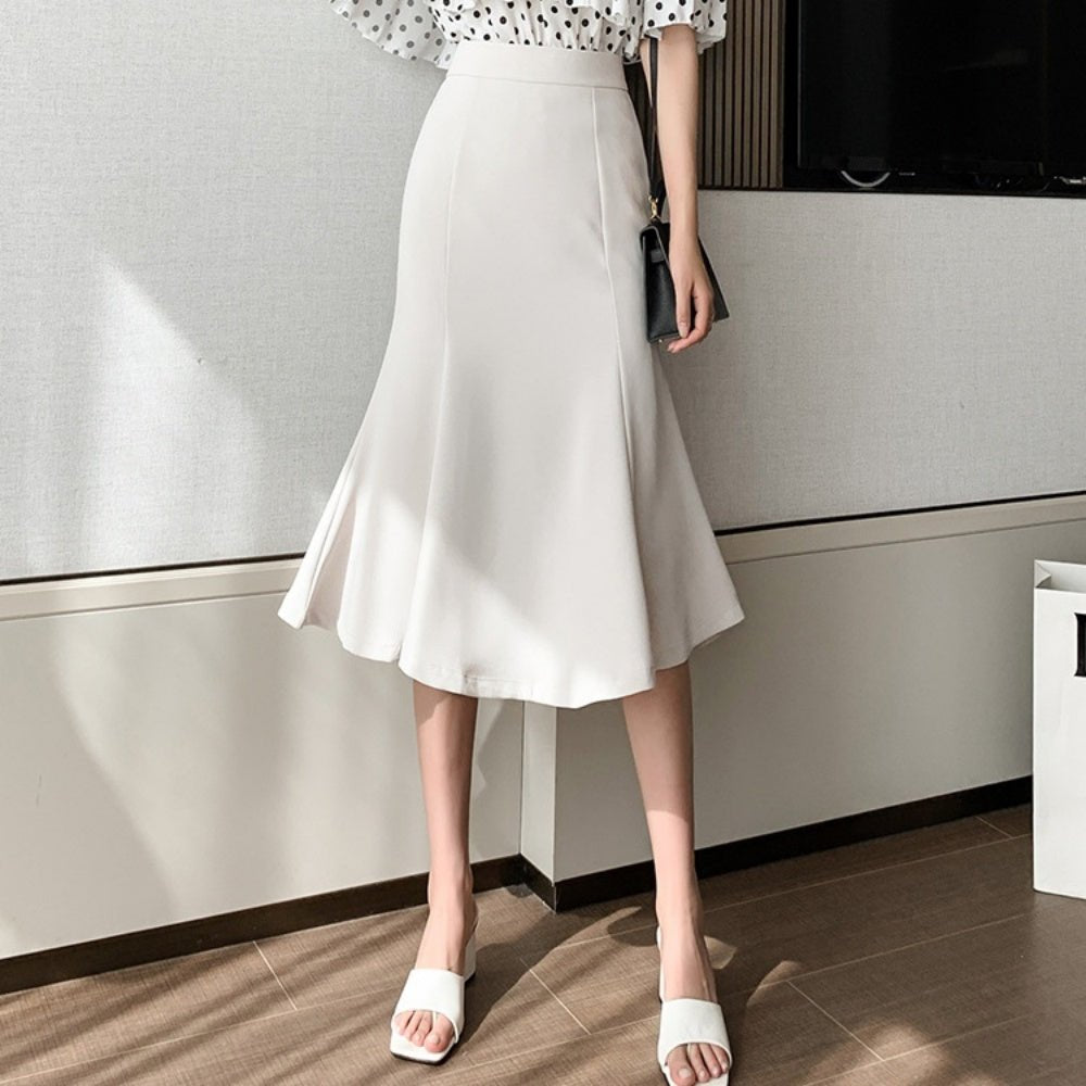 スリットリボンマーメイドスカート M DOLLY original* slit ribbon mermaid skirt/スリットリボン