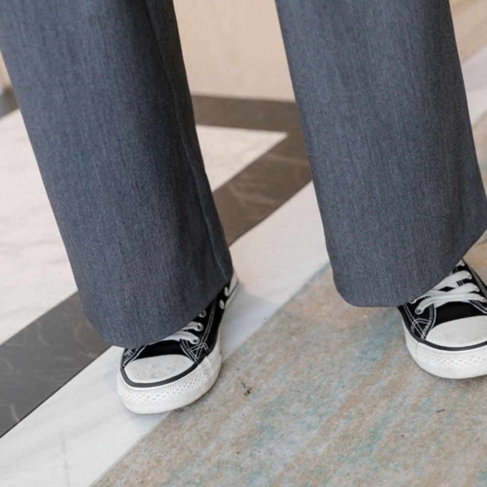 ハイウエストワイドパンツ・ダブルジャケットセットアップ｜オフィスカジュアル レディース 通販【ミレジェネ】