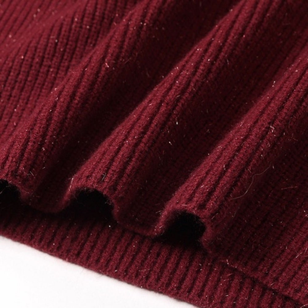 装飾付ニットワンピース｜オフィスカジュアル レディース 通販【ミレジェネ】