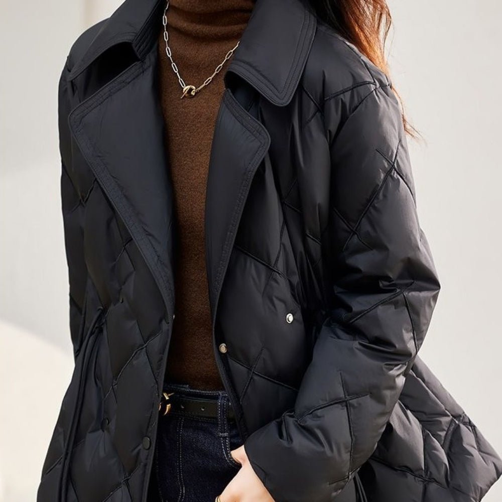 ウエストマークダウンジャケット｜オフィスカジュアル レディース 通販