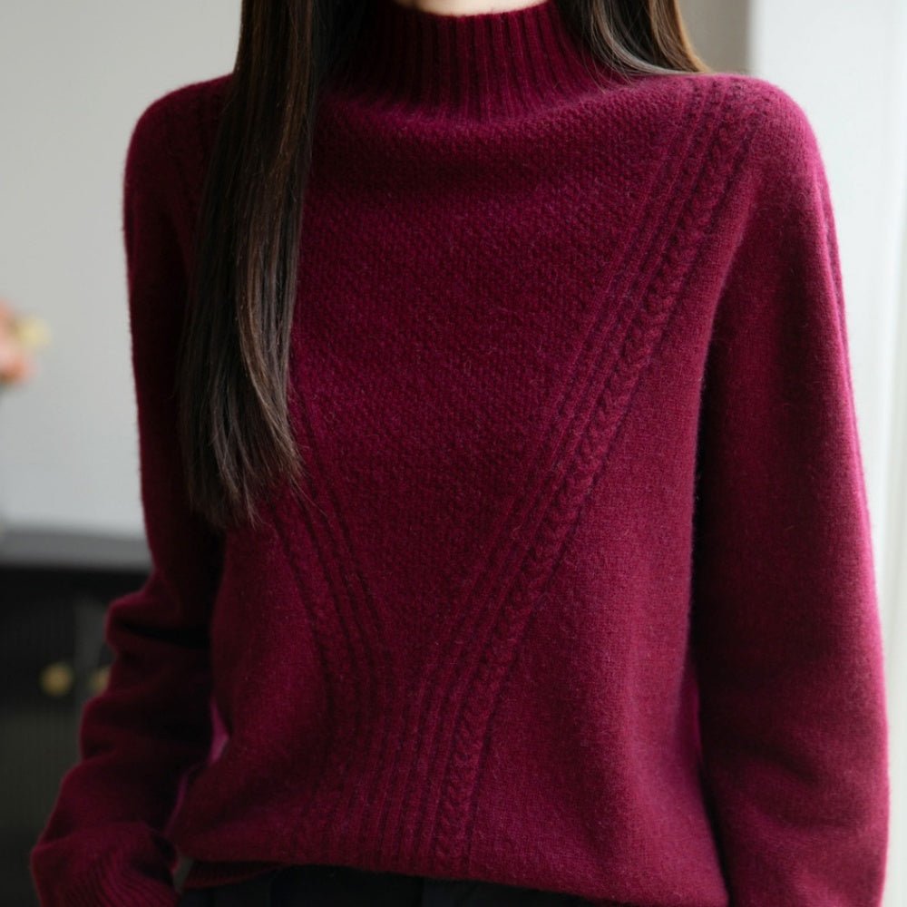 ライン入りセーター｜オフィスカジュアル レディース 通販【ミレジェネ】