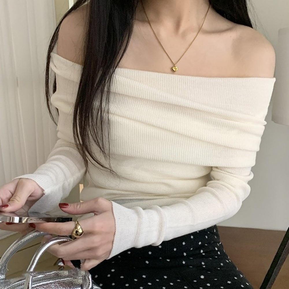 オフショルニット｜オフィスカジュアル レディース 通販【ミレジェネ】