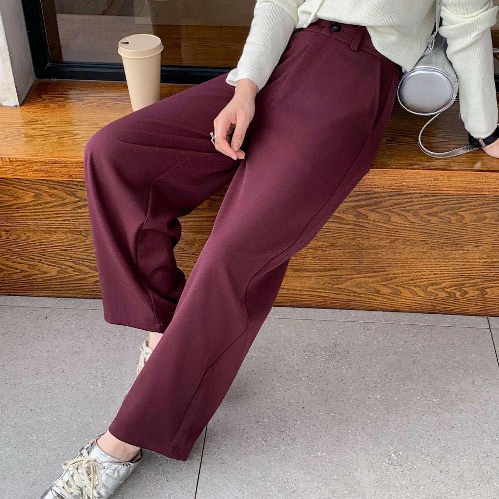 ワイドストレートパンツ｜オフィスカジュアル レディース 通販【ミレジェネ】