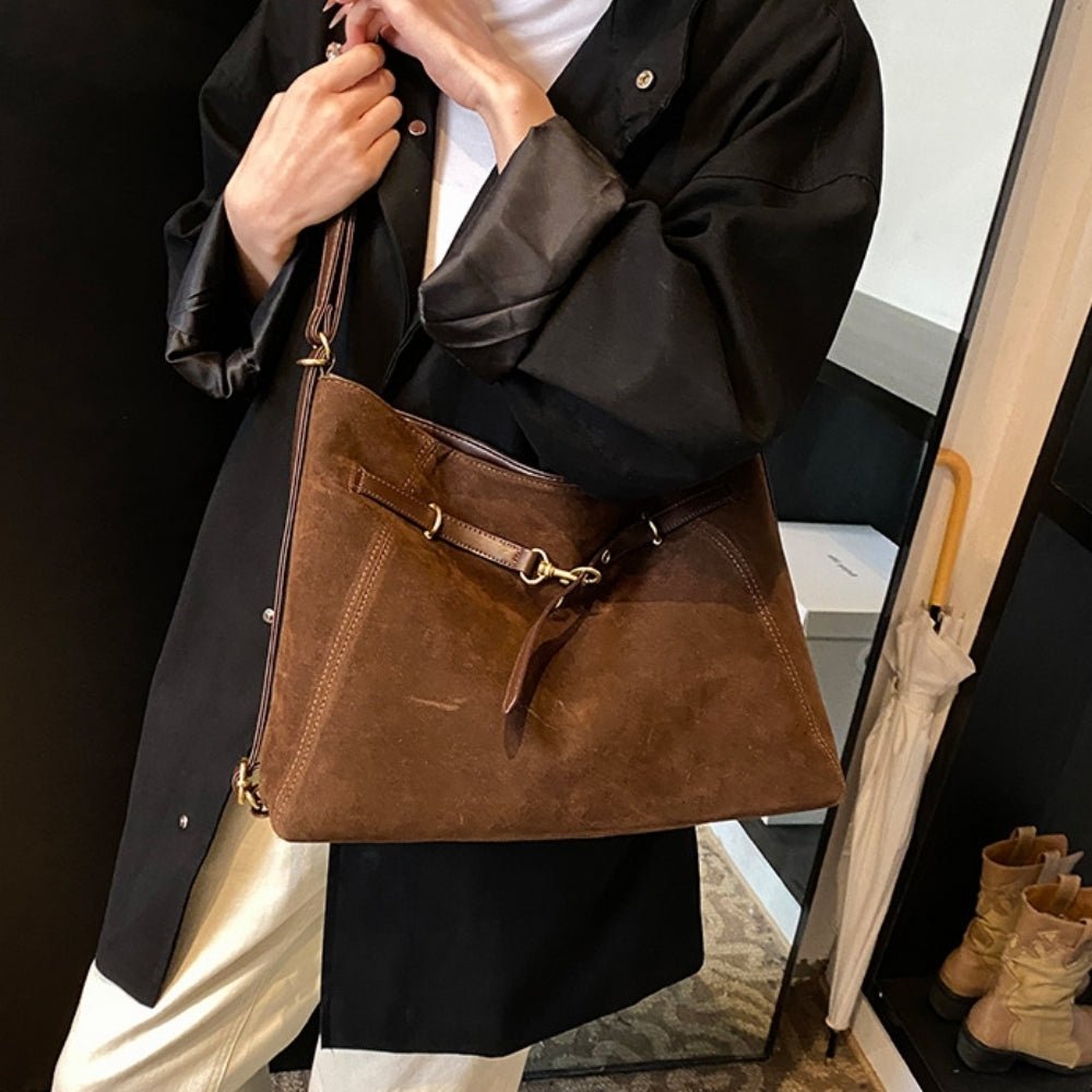 ソフトレザー調ショルダーバッグ｜オフィスカジュアル レディース 通販【ミレジェネ】