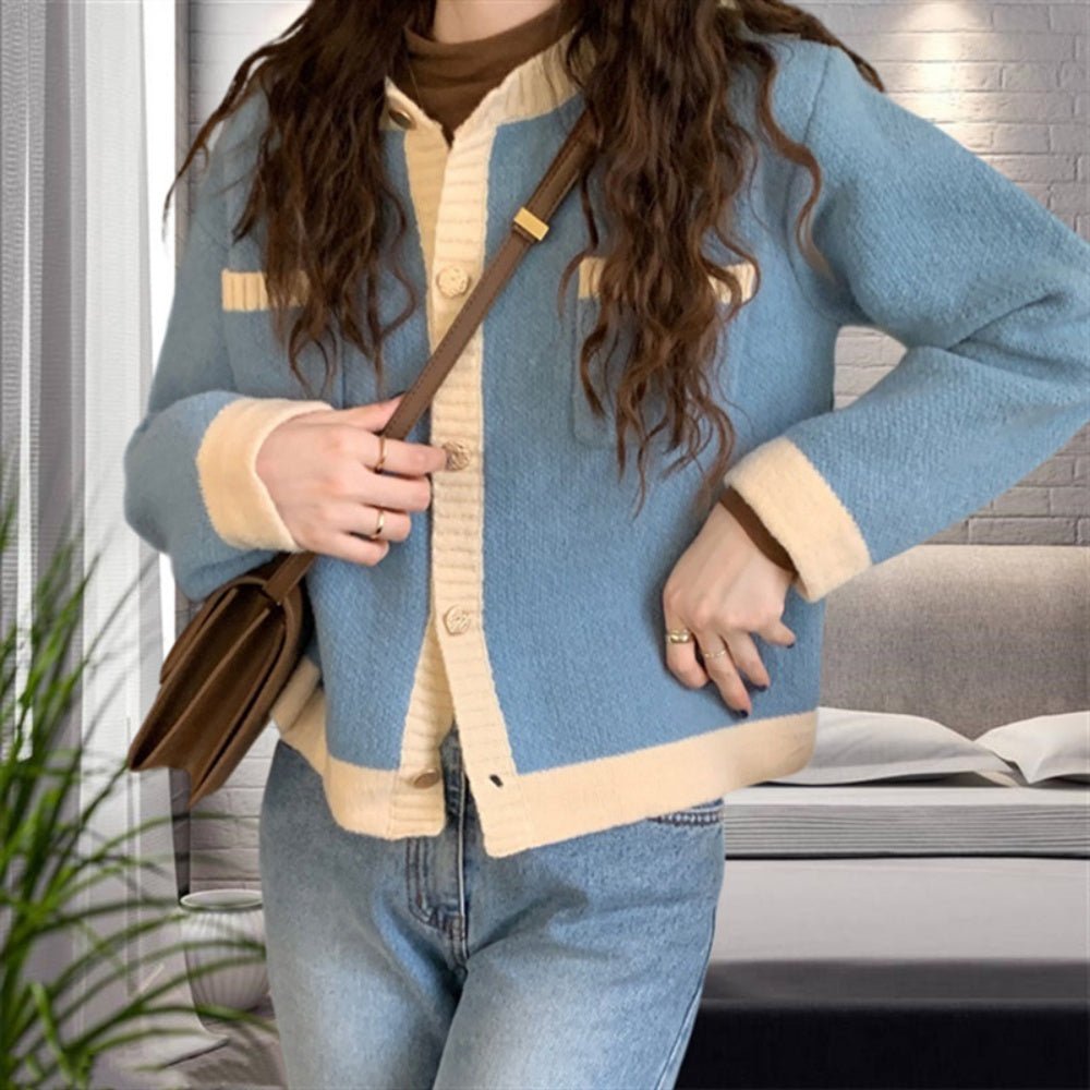 金ボタンカーディガン｜オフィスカジュアル レディース 通販【ミレジェネ】