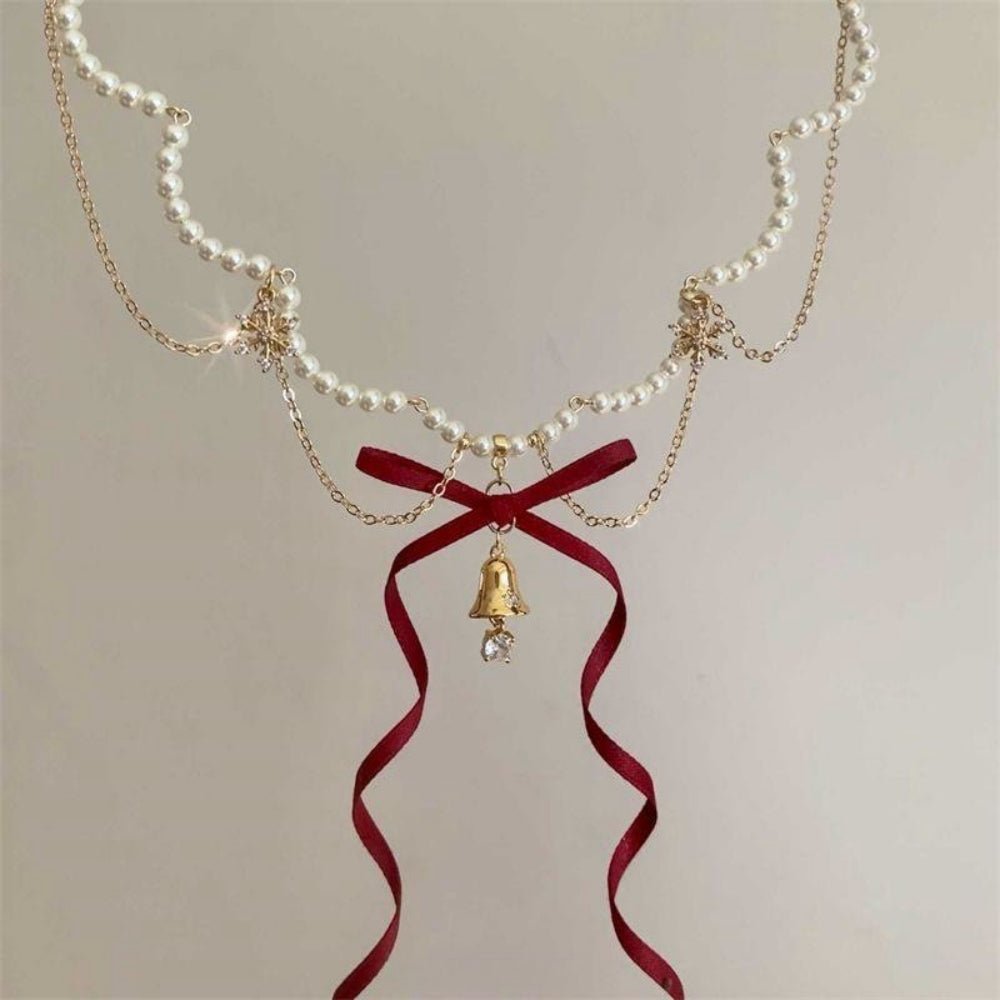 スカラップパールネックレス｜オフィスカジュアル レディース 通販【ミレジェネ】