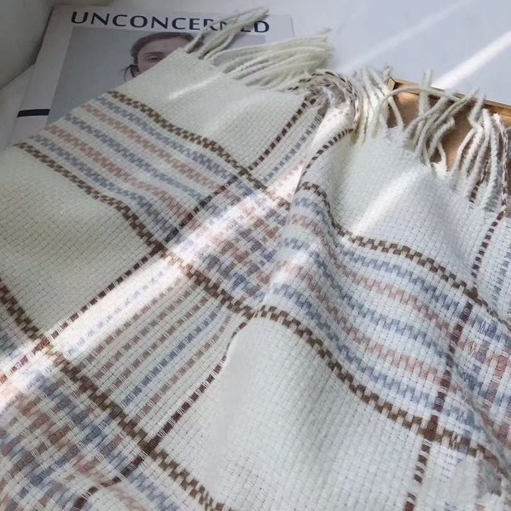 ボリュームシャギーマフラー｜オフィスカジュアル レディース 通販【ミレジェネ】