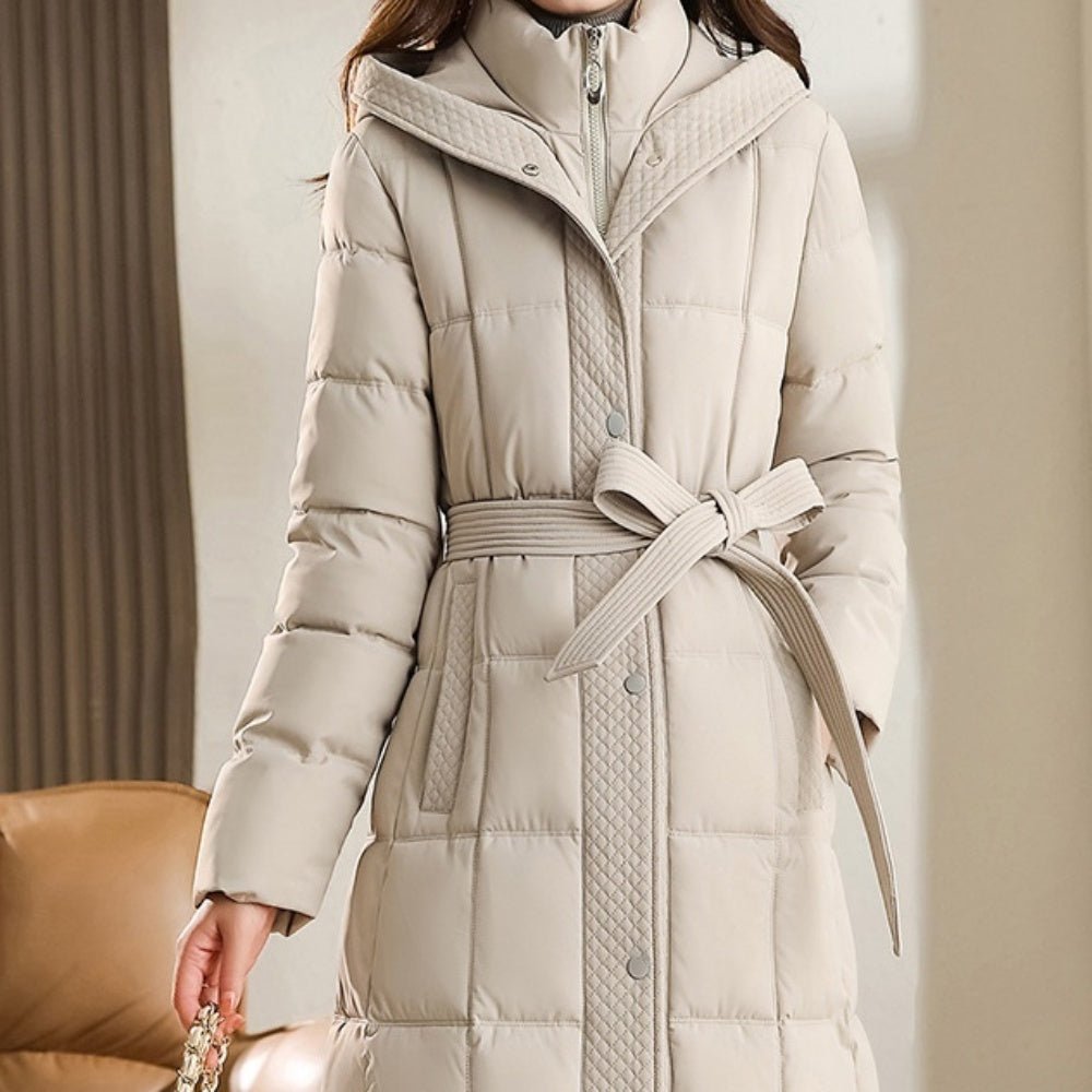 ウエストベルトダウンコート｜オフィスカジュアル レディース 通販【ミレジェネ】