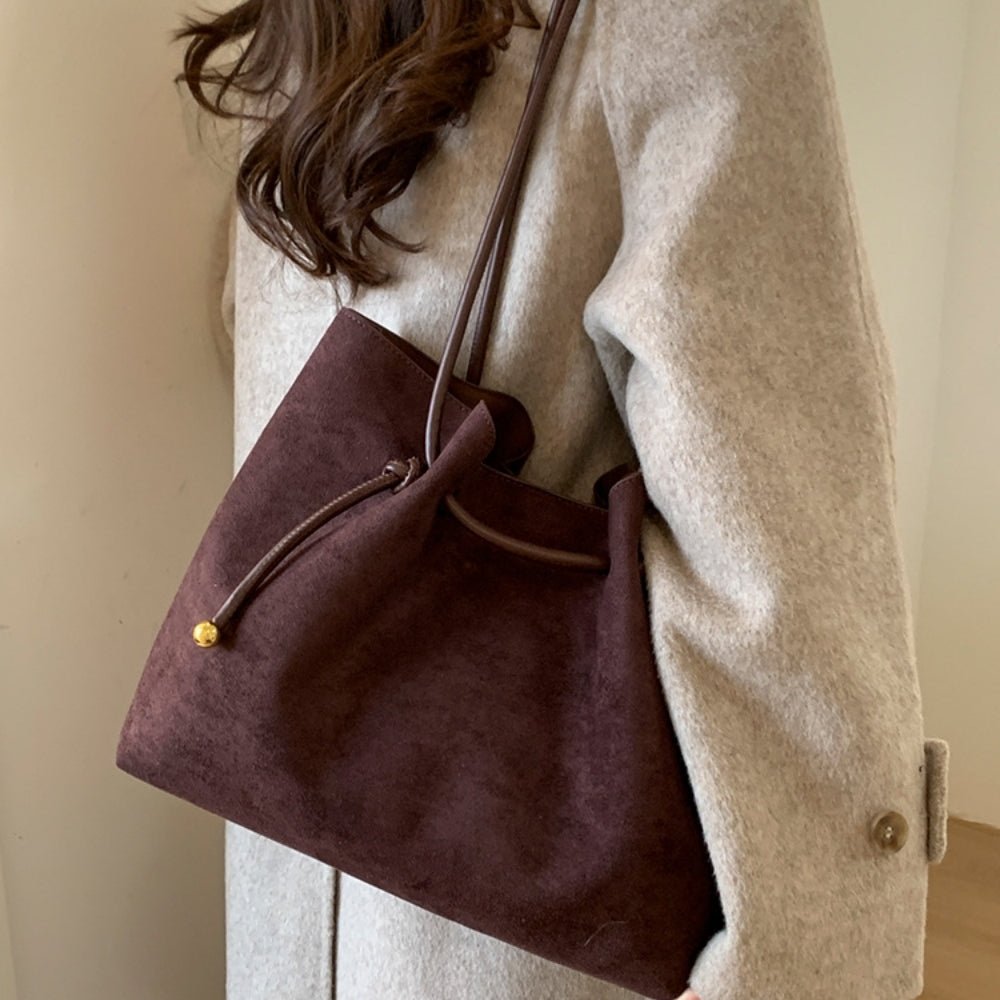 レトロスエードトートバッグ｜オフィスカジュアル レディース 通販【ミレジェネ】