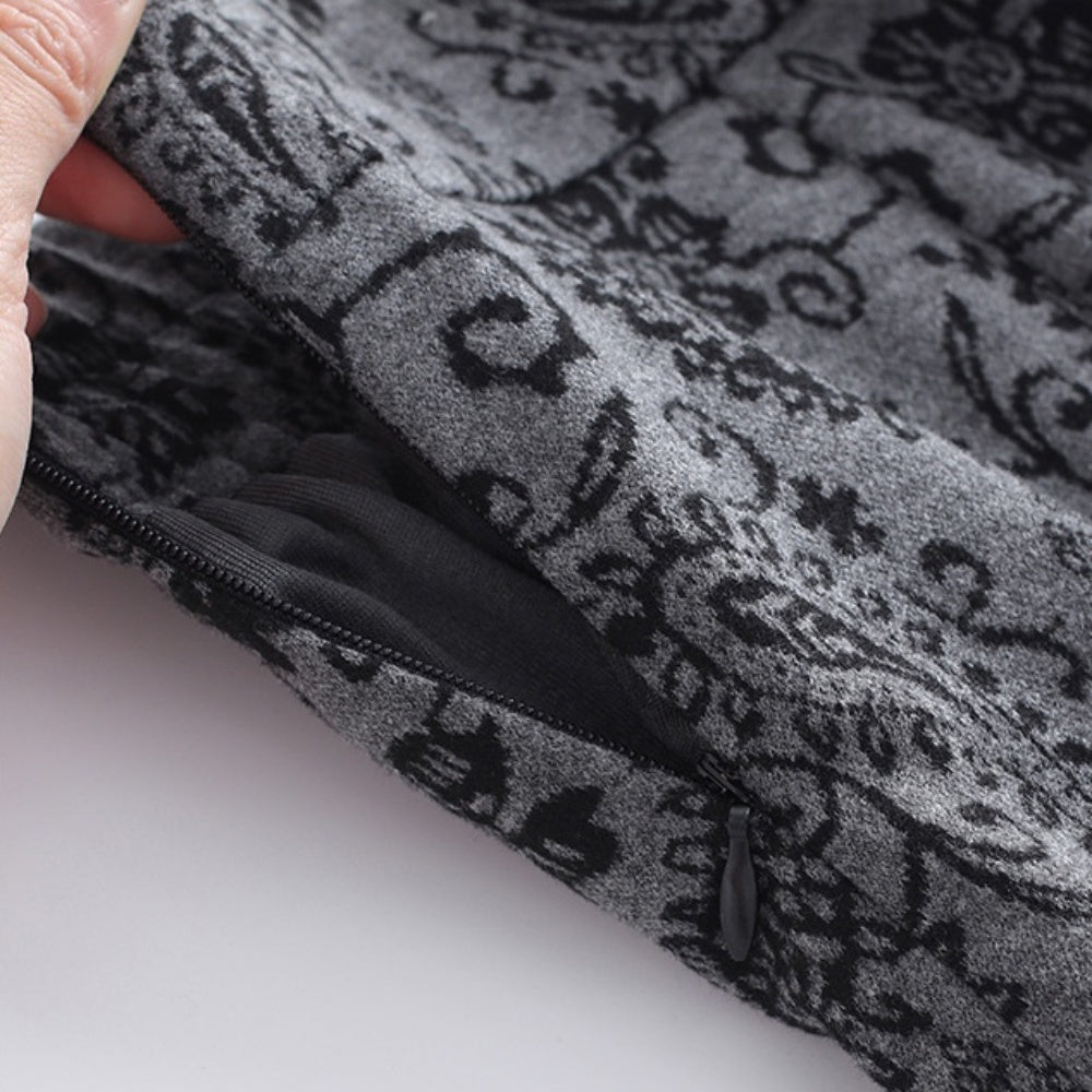 フラワープリントマーメイドスカート｜オフィスカジュアル レディース 通販【ミレジェネ】