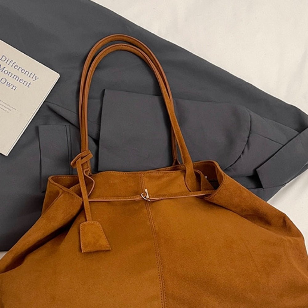 スエード調トートバッグ｜オフィスカジュアル レディース 通販【ミレジェネ】