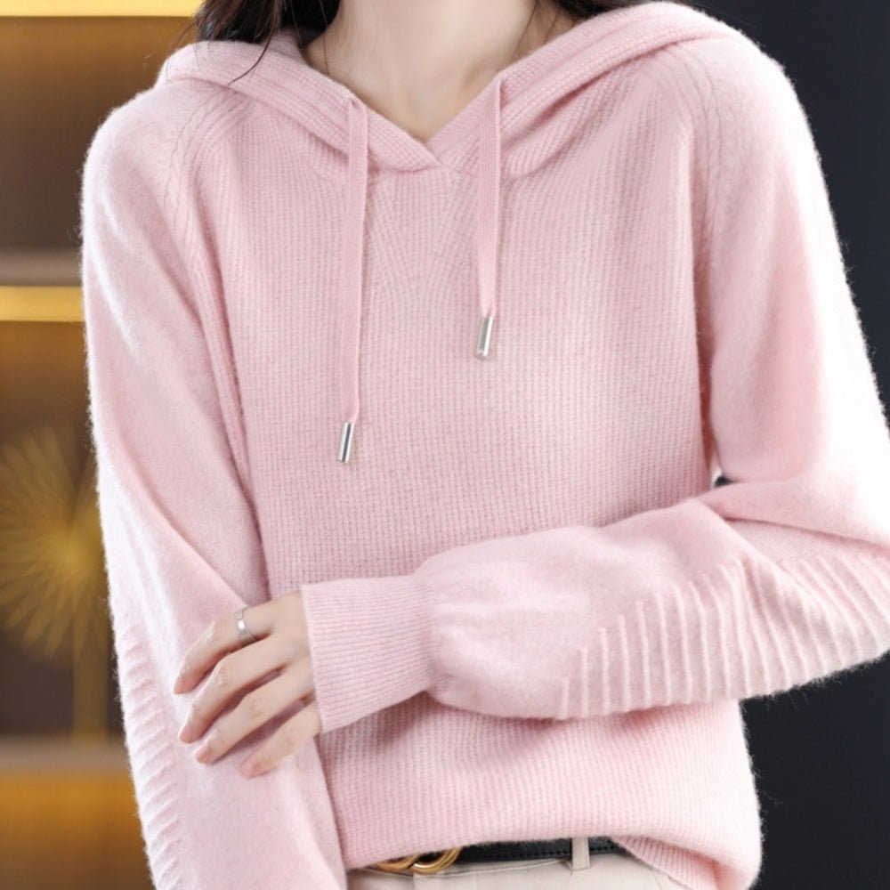 フード付きニット｜オフィスカジュアル レディース 通販【ミレジェネ】