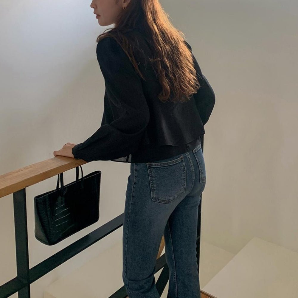 同素材キャミ付きブラウスアンサンブル｜オフィスカジュアル レディース 通販【ミレジェネ】