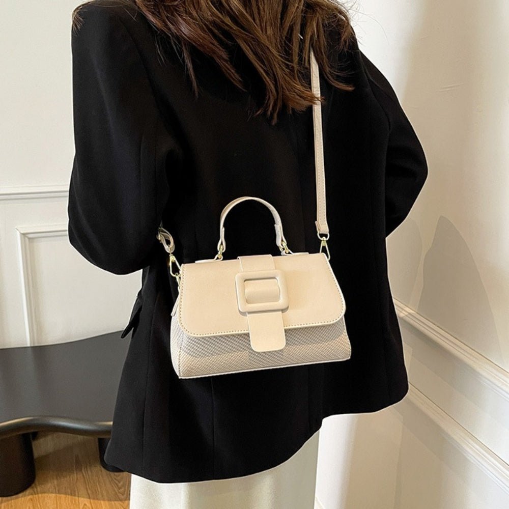 ビッグバックルフラップバッグ｜オフィスカジュアル レディース 通販【ミレジェネ】