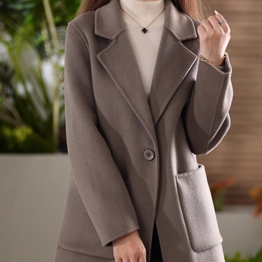 ハーフ丈ジャケットコート｜オフィスカジュアル レディース 通販【ミレジェネ】