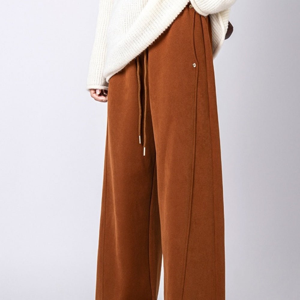 裏起毛スウェットパンツ｜オフィスカジュアル レディース 通販【ミレジェネ】