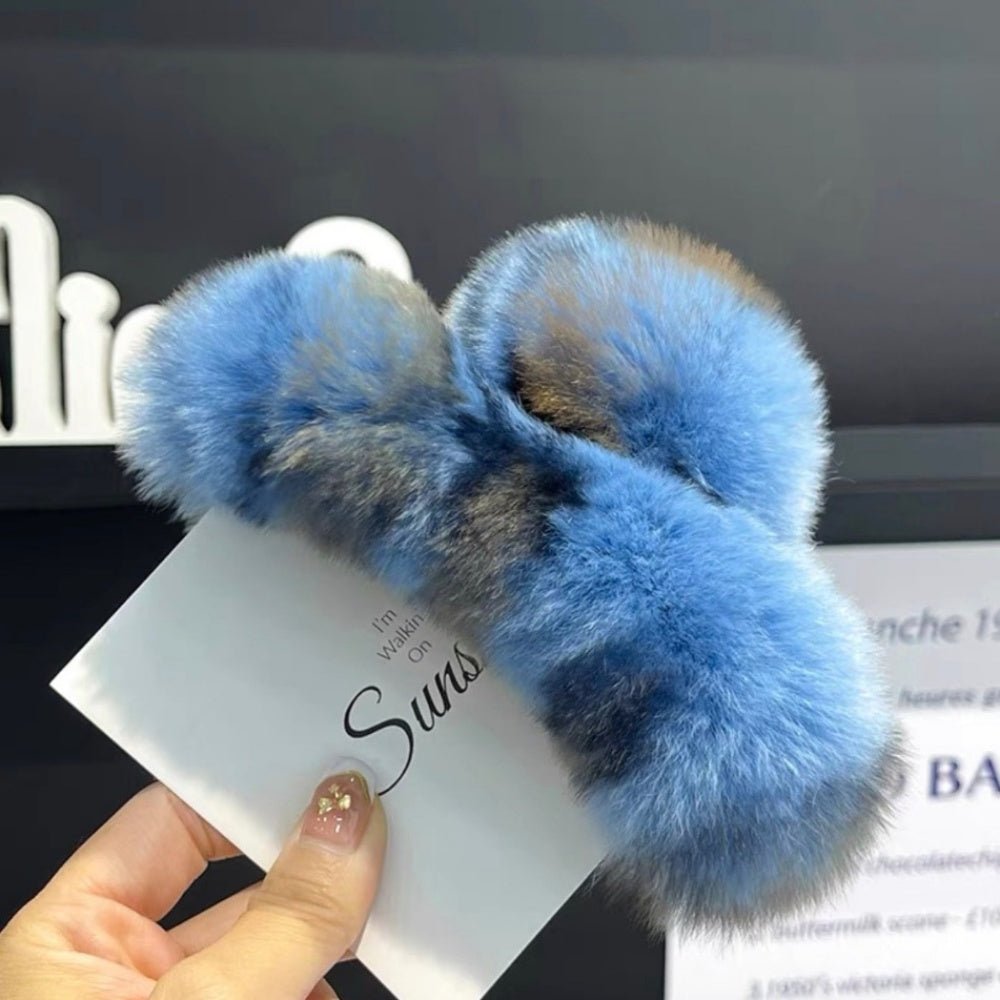 ファーヘアクリップ｜オフィスカジュアル レディース 通販【ミレジェネ】