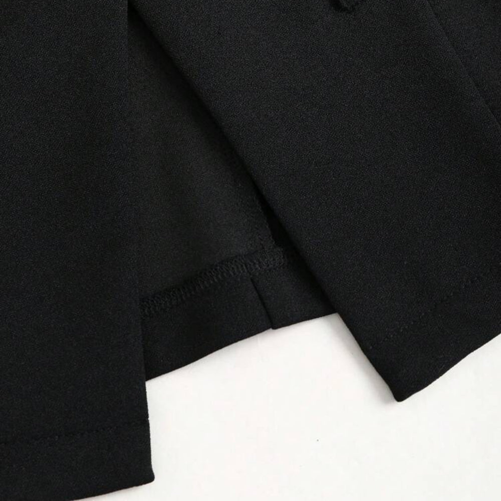 ゴールドボタンラウンドネックベスト｜オフィスカジュアル レディース 通販【ミレジェネ】