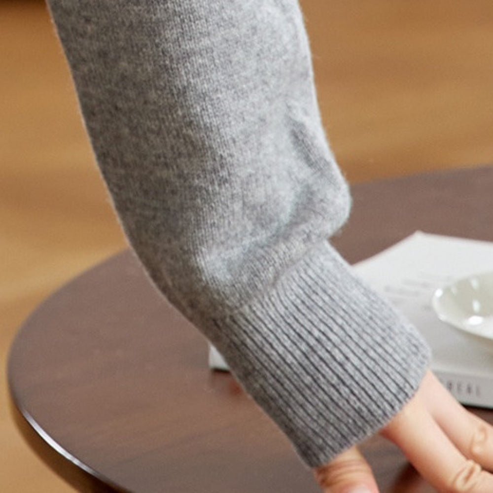 花柄配色ニット｜オフィスカジュアル レディース 通販【ミレジェネ】