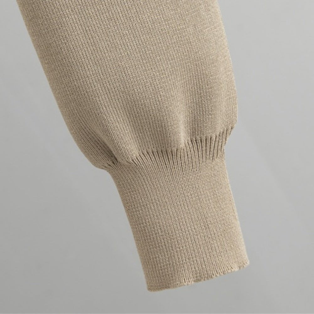 金釦アクセントニットアップ｜オフィスカジュアル レディース 通販【ミレジェネ】