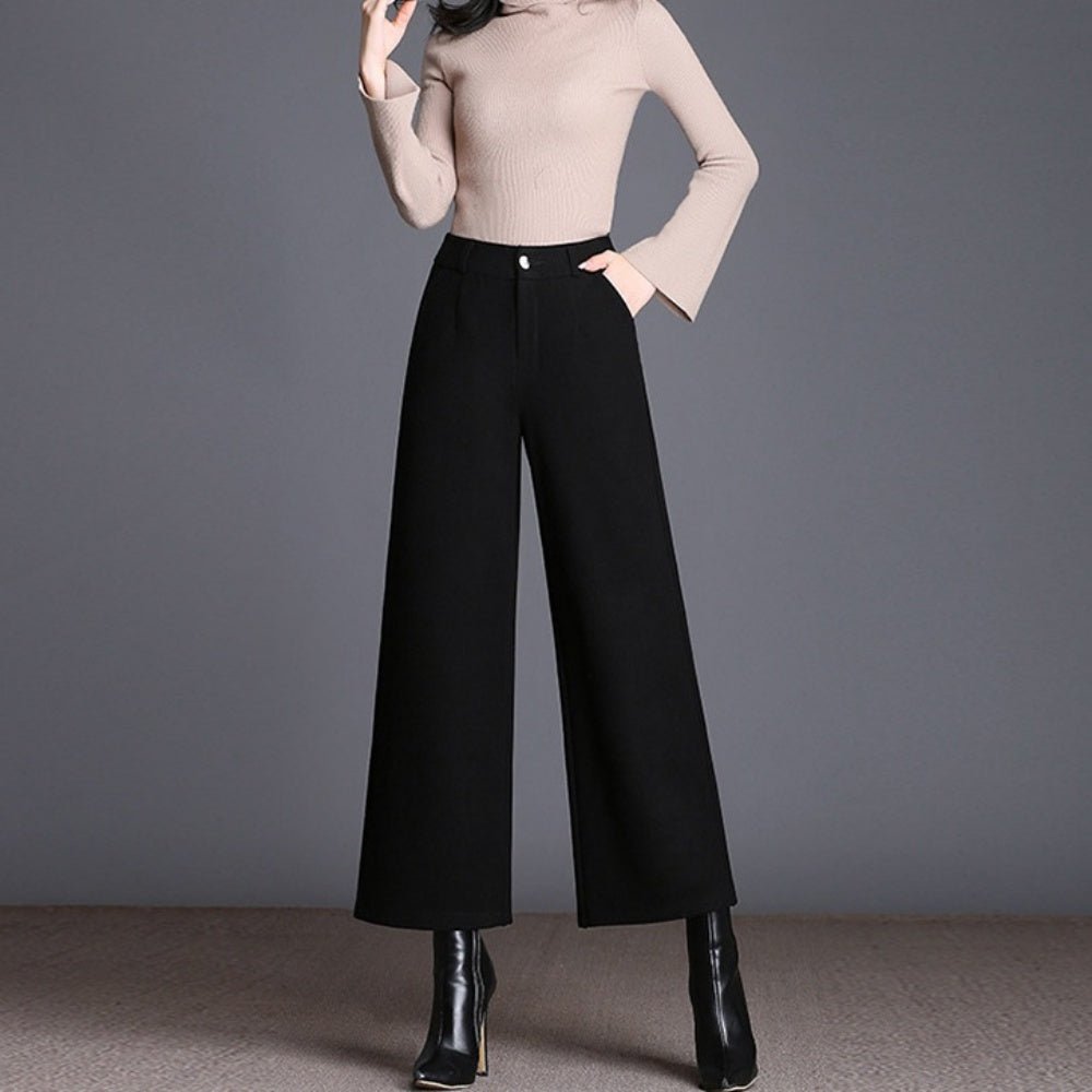 くるぶし丈ワイドパンツ｜オフィスカジュアル レディース 通販【ミレジェネ】