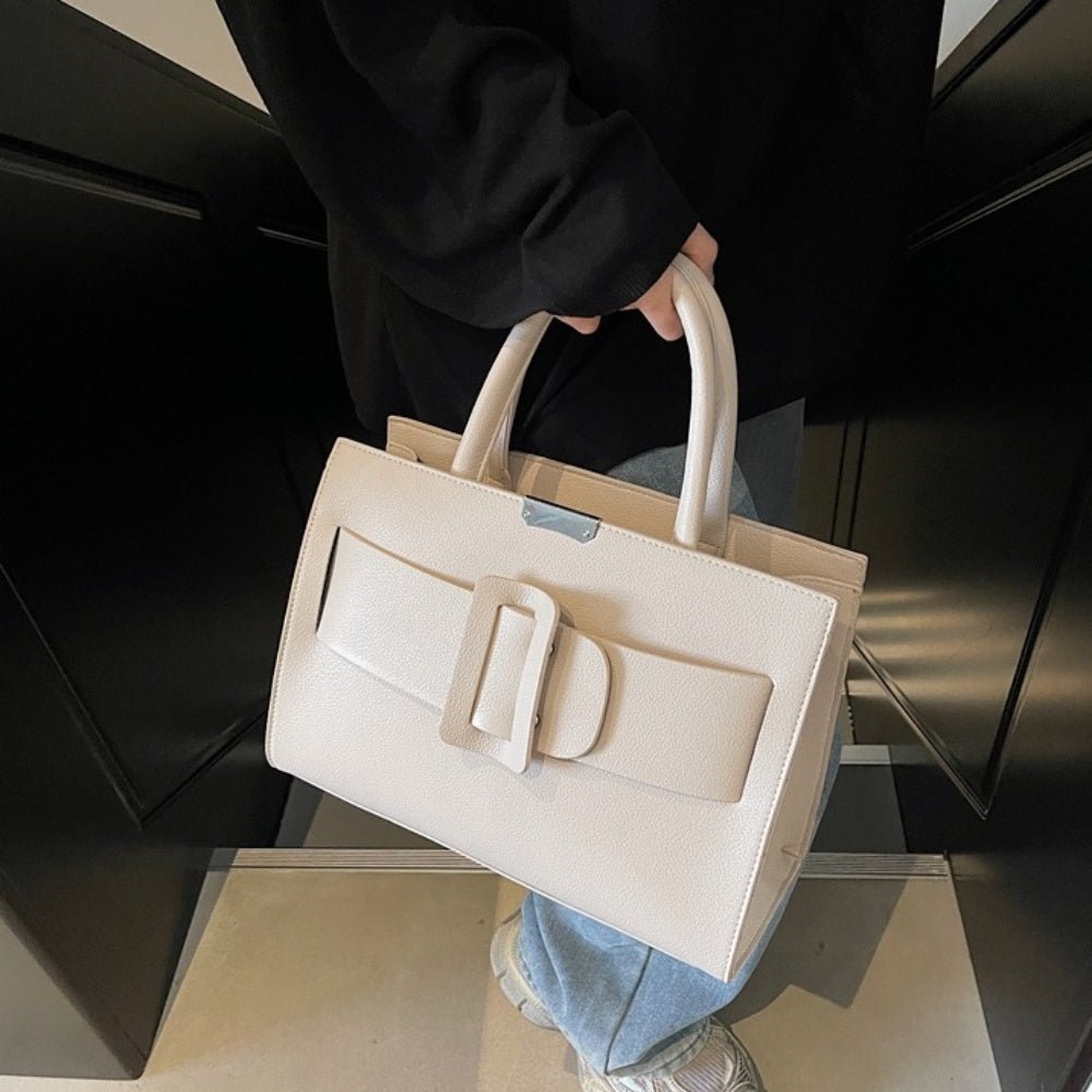 ビッグバックルトートバッグ｜オフィスカジュアル レディース 通販【ミレジェネ】