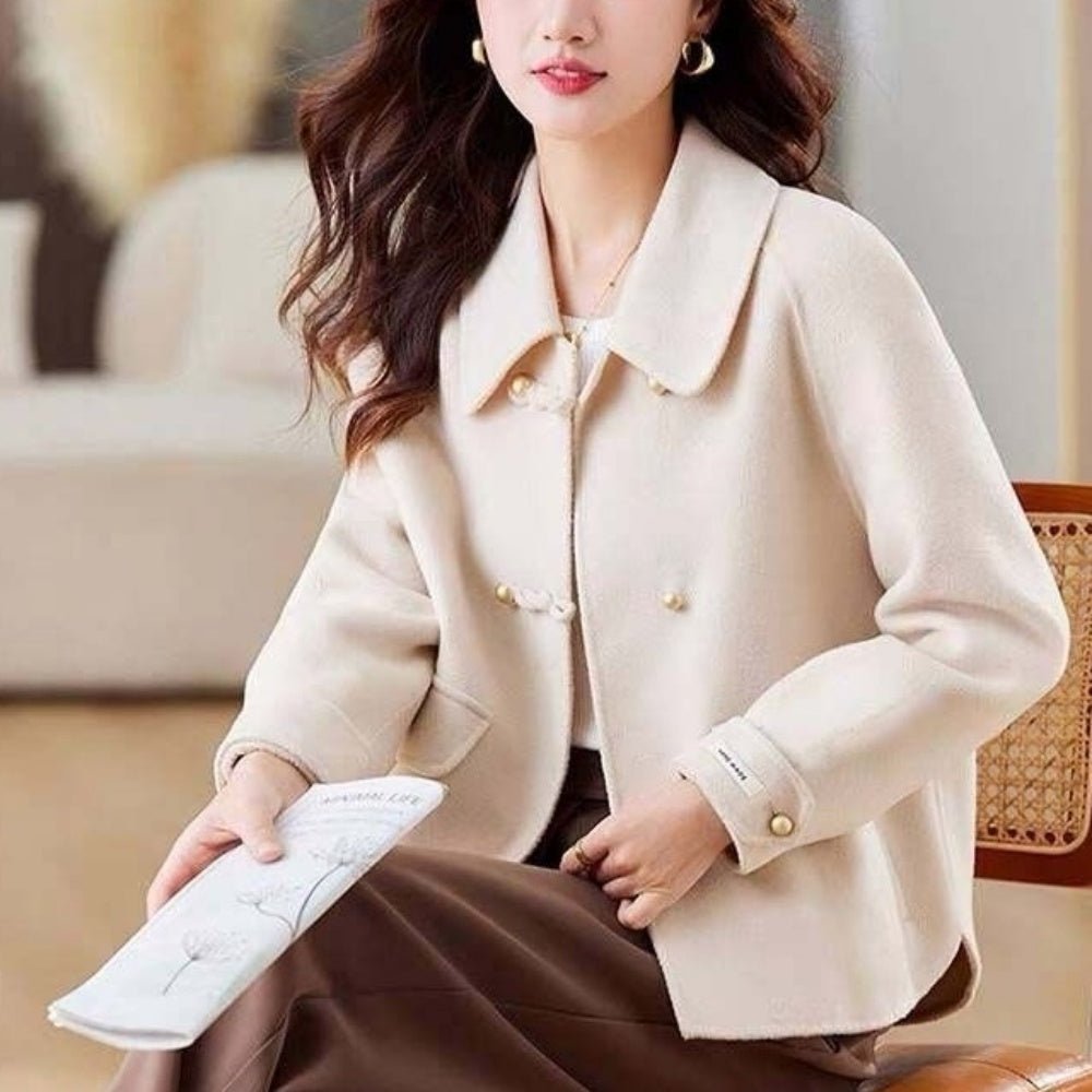 ショート丈シングルブレストコート｜オフィスカジュアル レディース 通販【ミレジェネ】