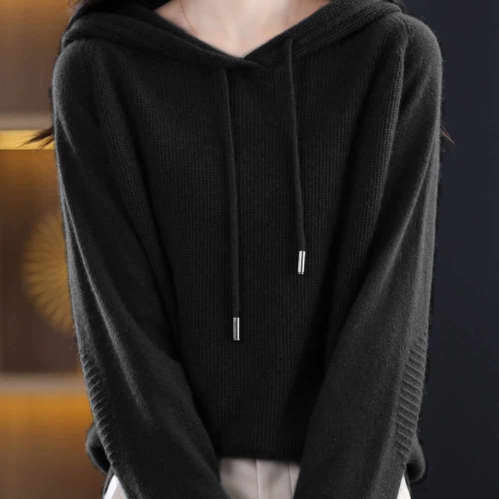 フード付きニット｜オフィスカジュアル レディース 通販【ミレジェネ】