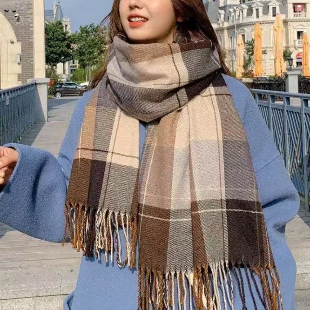 ボリュームシャギーマフラー｜オフィスカジュアル レディース 通販【ミレジェネ】