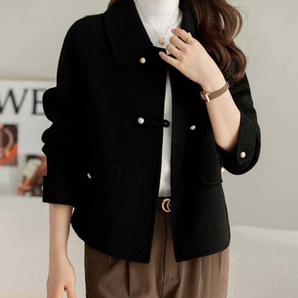 ショート丈シングルブレストコート｜オフィスカジュアル レディース 通販【ミレジェネ】