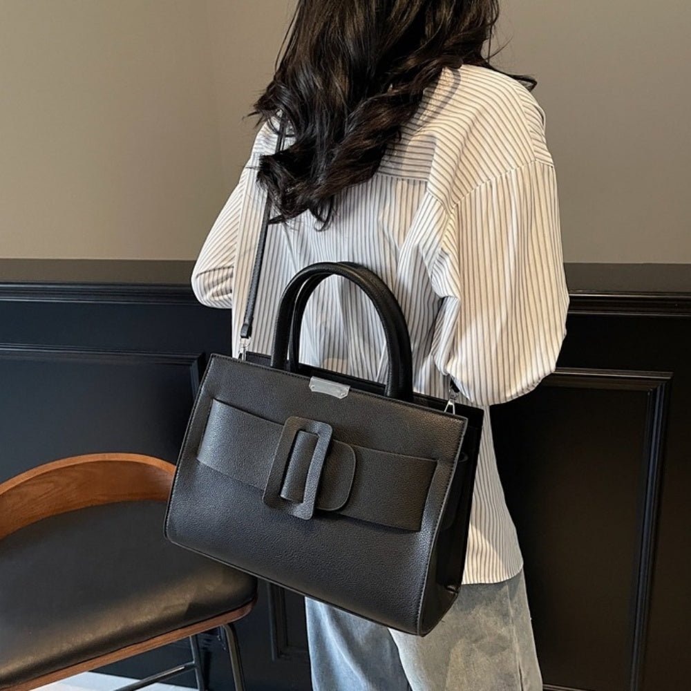 ビッグバックルトートバッグ｜オフィスカジュアル レディース 通販【ミレジェネ】