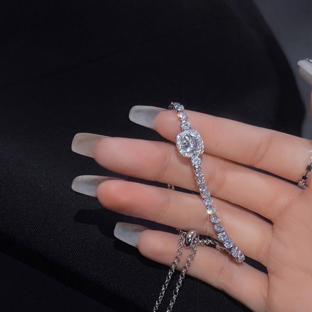 ジルコンビジューブレスレット｜オフィスカジュアル レディース 通販【ミレジェネ】