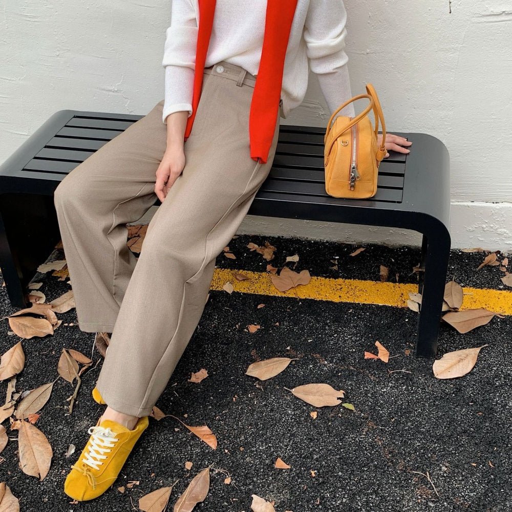 ワイドストレートパンツ｜オフィスカジュアル レディース 通販【ミレジェネ】