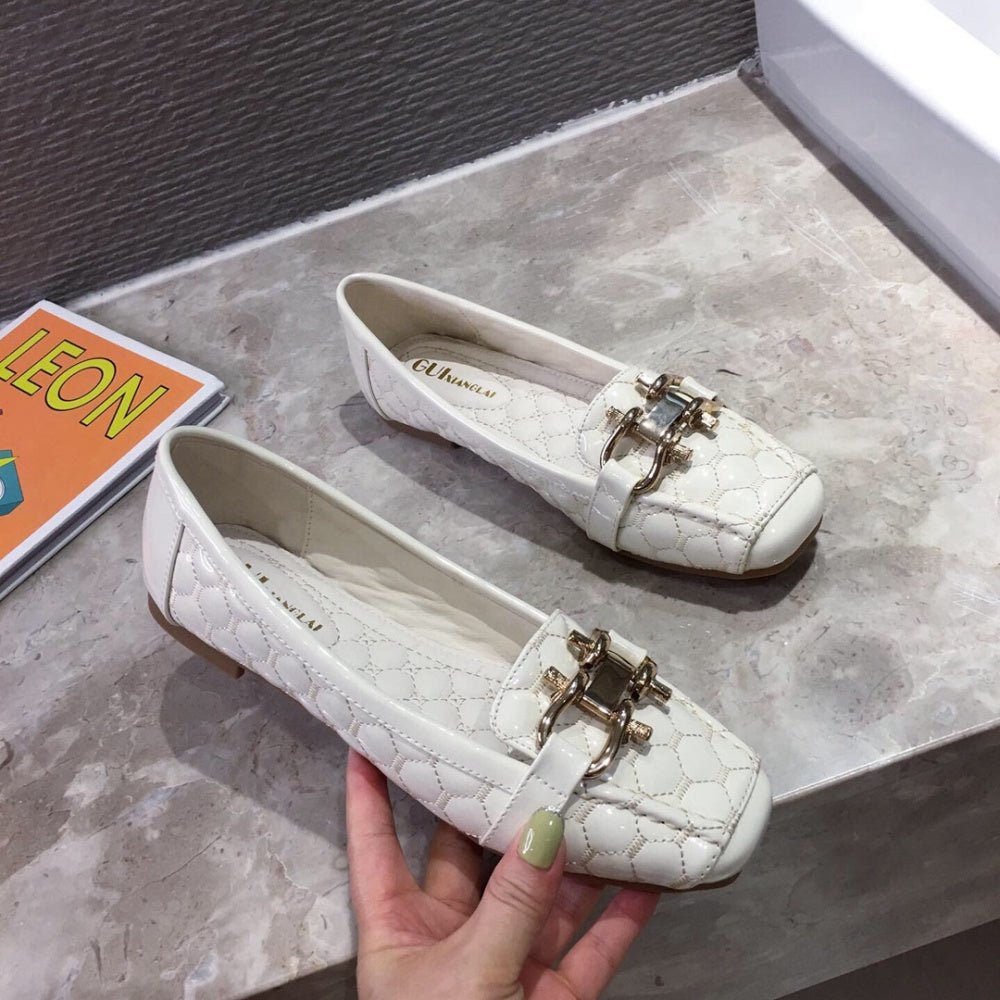 美品　mila schön ベージュ フラットシューズ　6 1/2 楽天市場】ミラショーン（靴）の通販