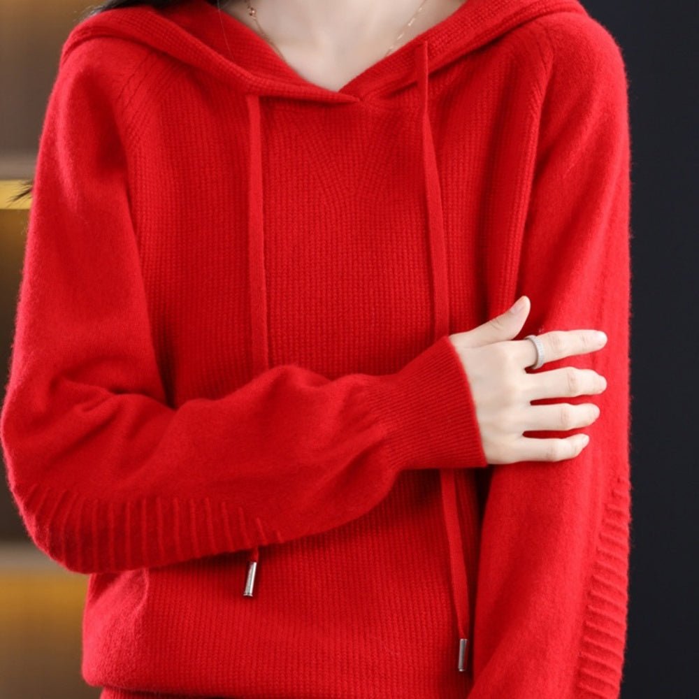 フード付きニット｜オフィスカジュアル レディース 通販【ミレジェネ】