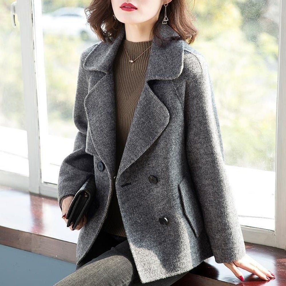 美品✨T-JACKET ニット テーラードジャケット 立体編み ロゴボタン M 