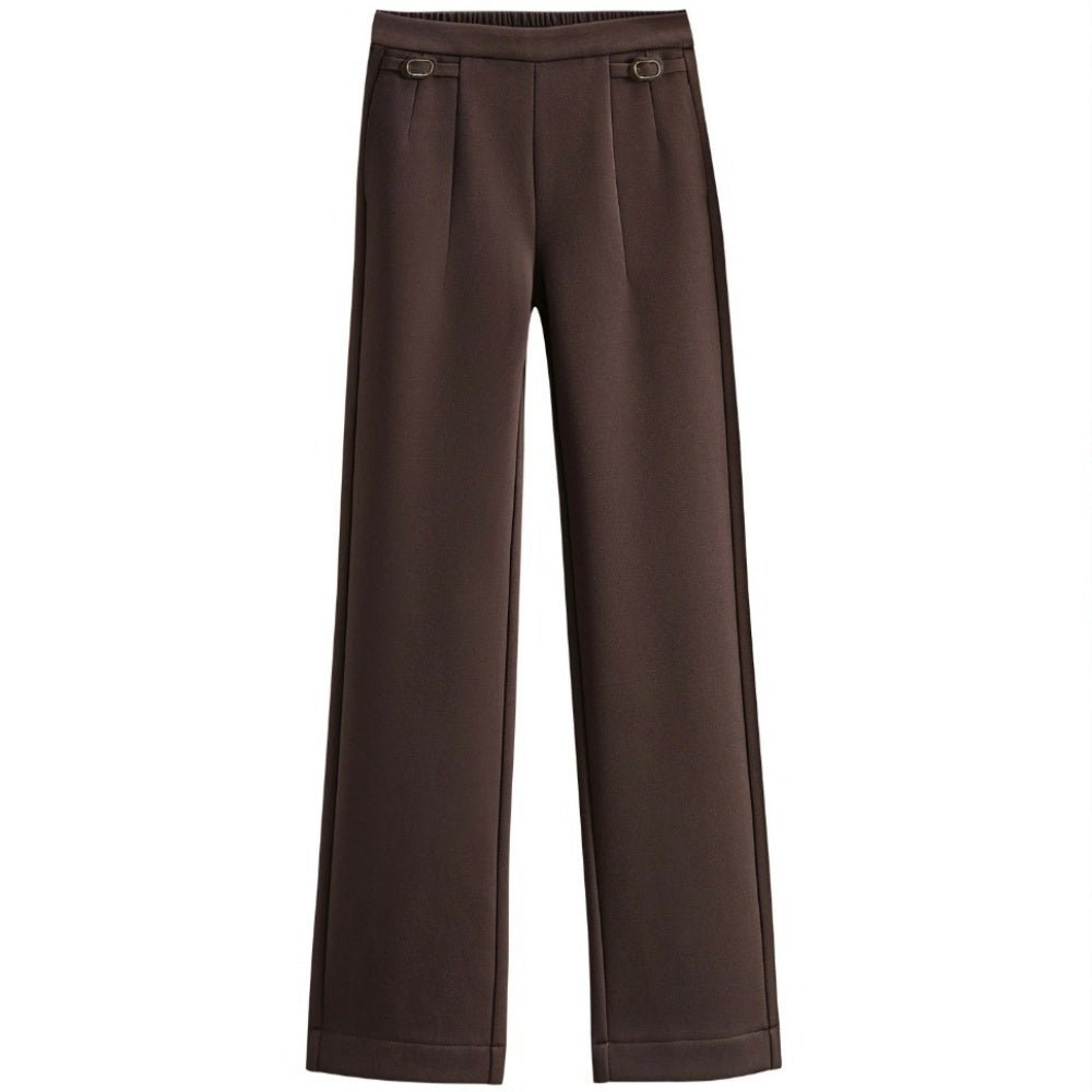 裏起毛スラックスパンツ｜オフィスカジュアル レディース 通販【ミレジェネ】