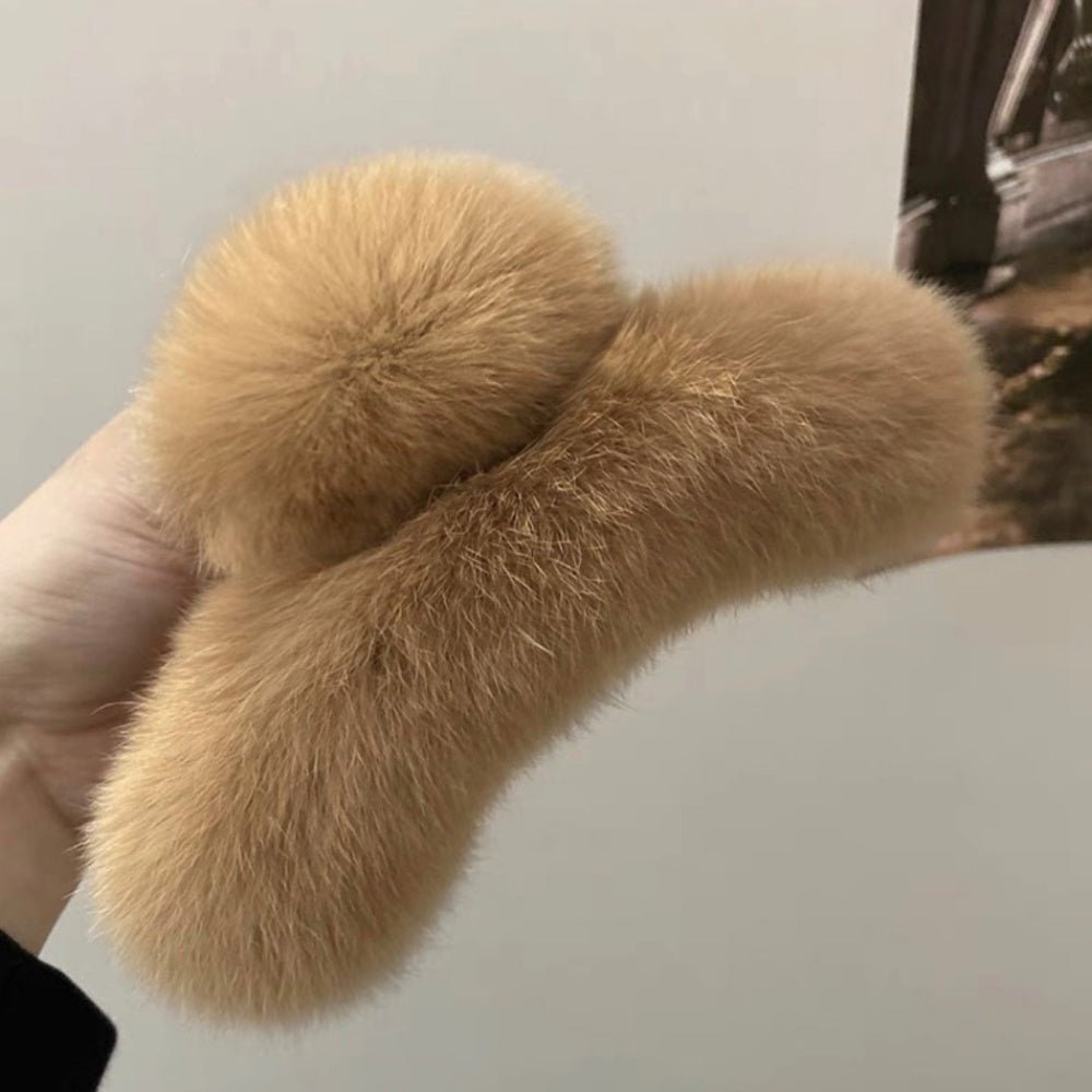 ファーヘアクリップ｜オフィスカジュアル レディース 通販【ミレジェネ】