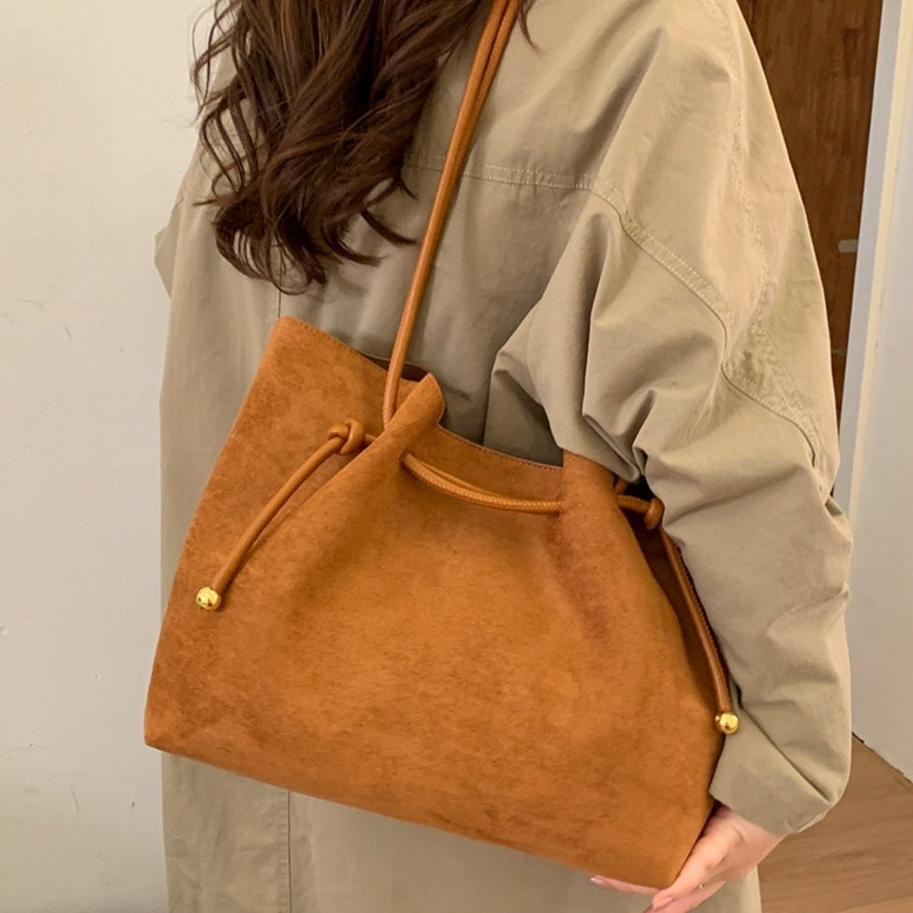 レトロスエードトートバッグ｜オフィスカジュアル レディース 通販【ミレジェネ】