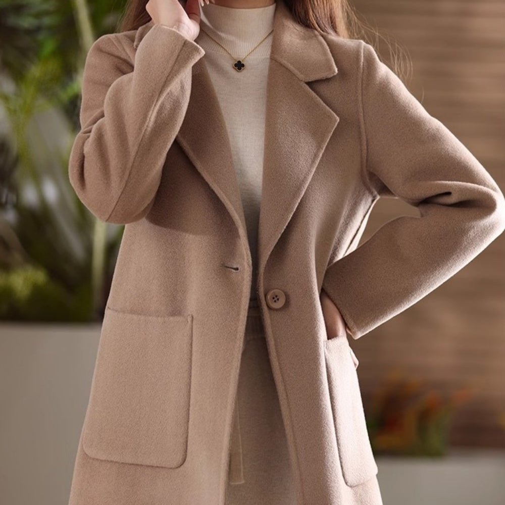 ハーフ丈ジャケットコート｜オフィスカジュアル レディース 通販【ミレジェネ】