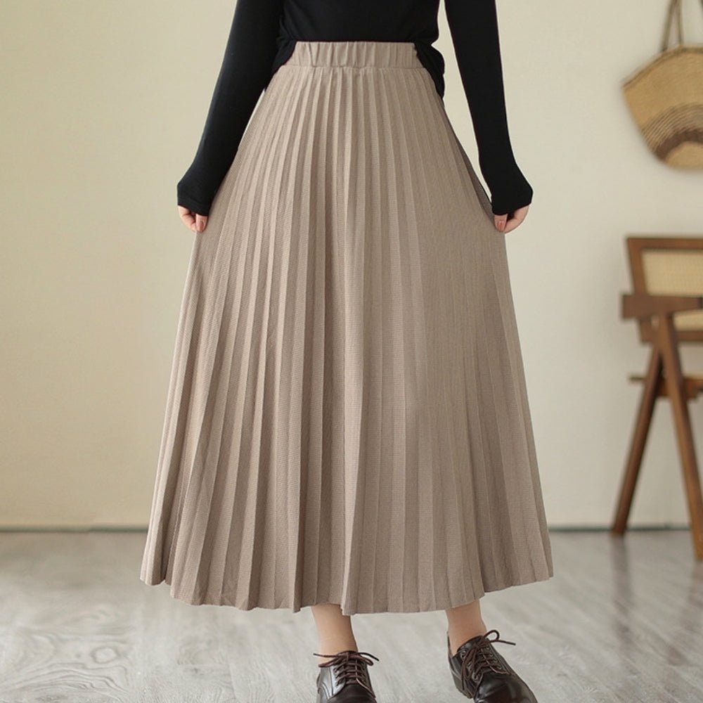 ロングプリーツスカート｜オフィスカジュアル レディース 通販【ミレジェネ】