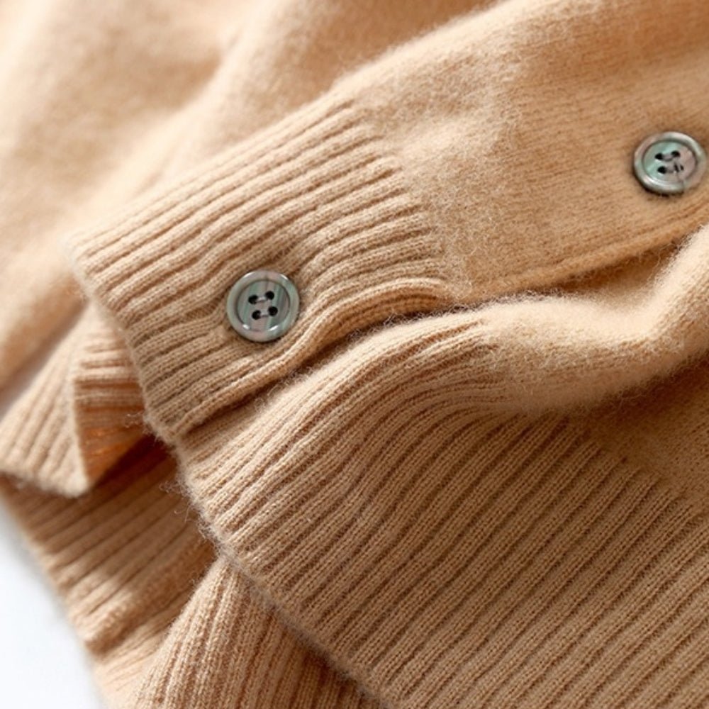 ラウンドネックカーディガン｜オフィスカジュアル レディース 通販【ミレジェネ】