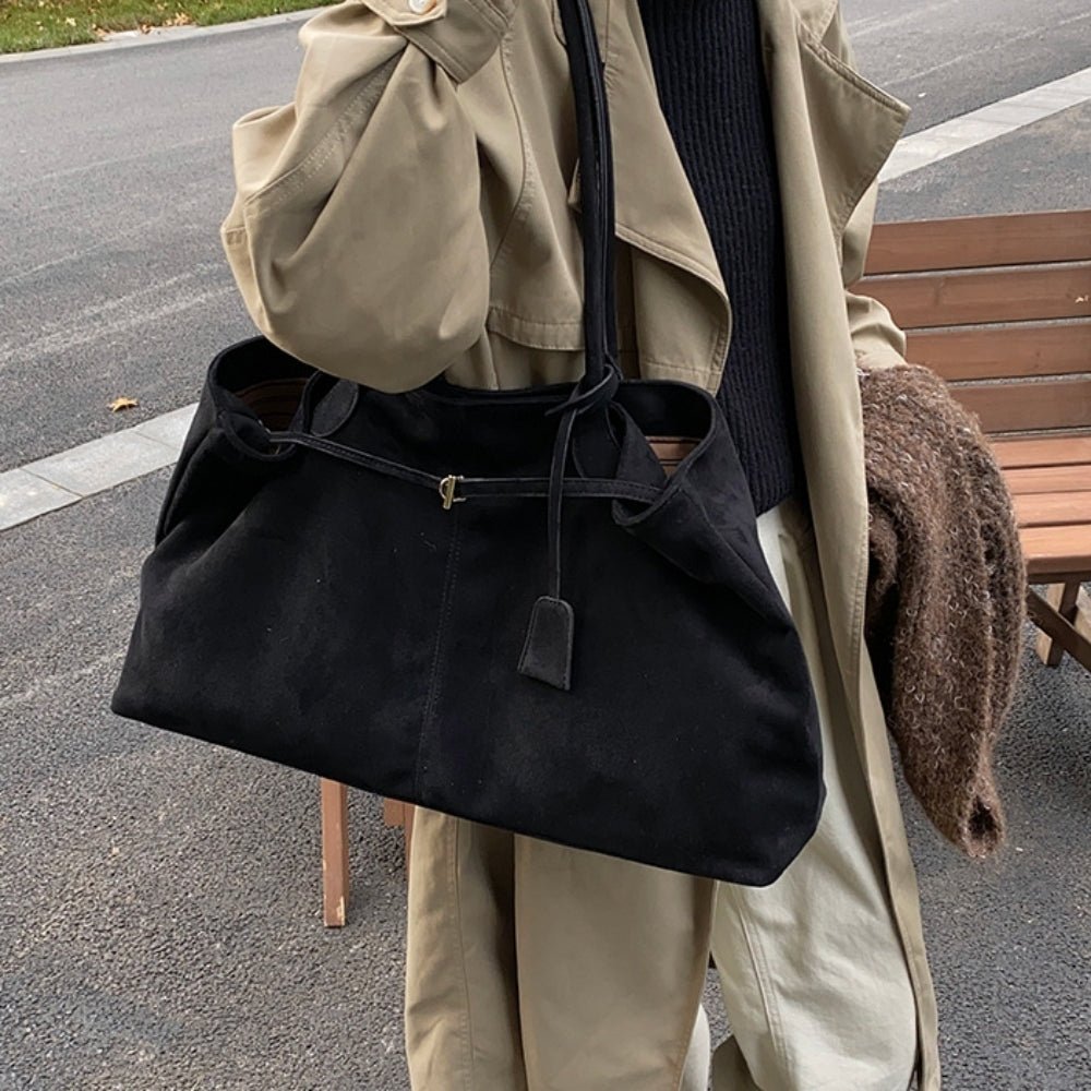スエード調トートバッグ｜オフィスカジュアル レディース 通販【ミレジェネ】