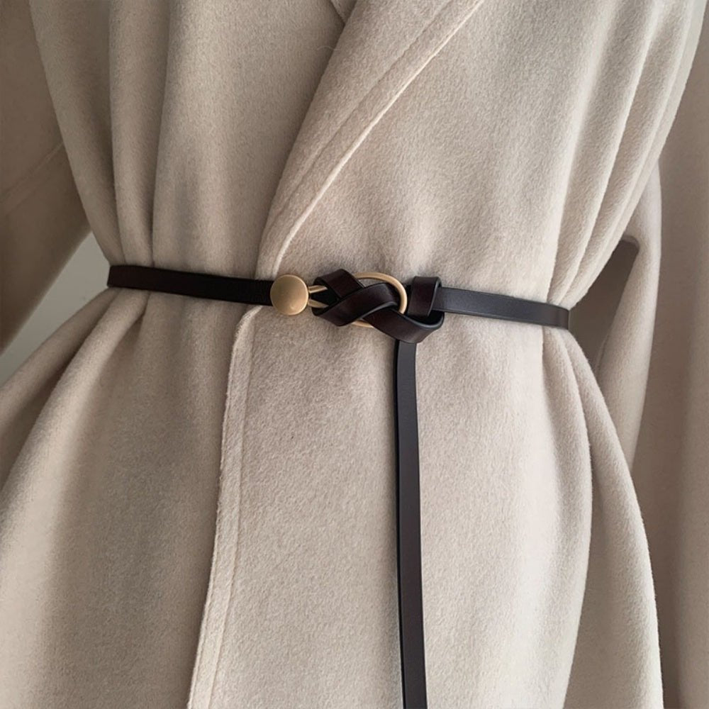 ナローノットベルト｜オフィスカジュアル レディース 通販【ミレジェネ】