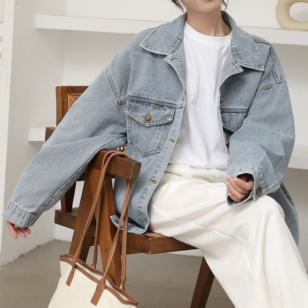 オーバーサイズデニムジャケット