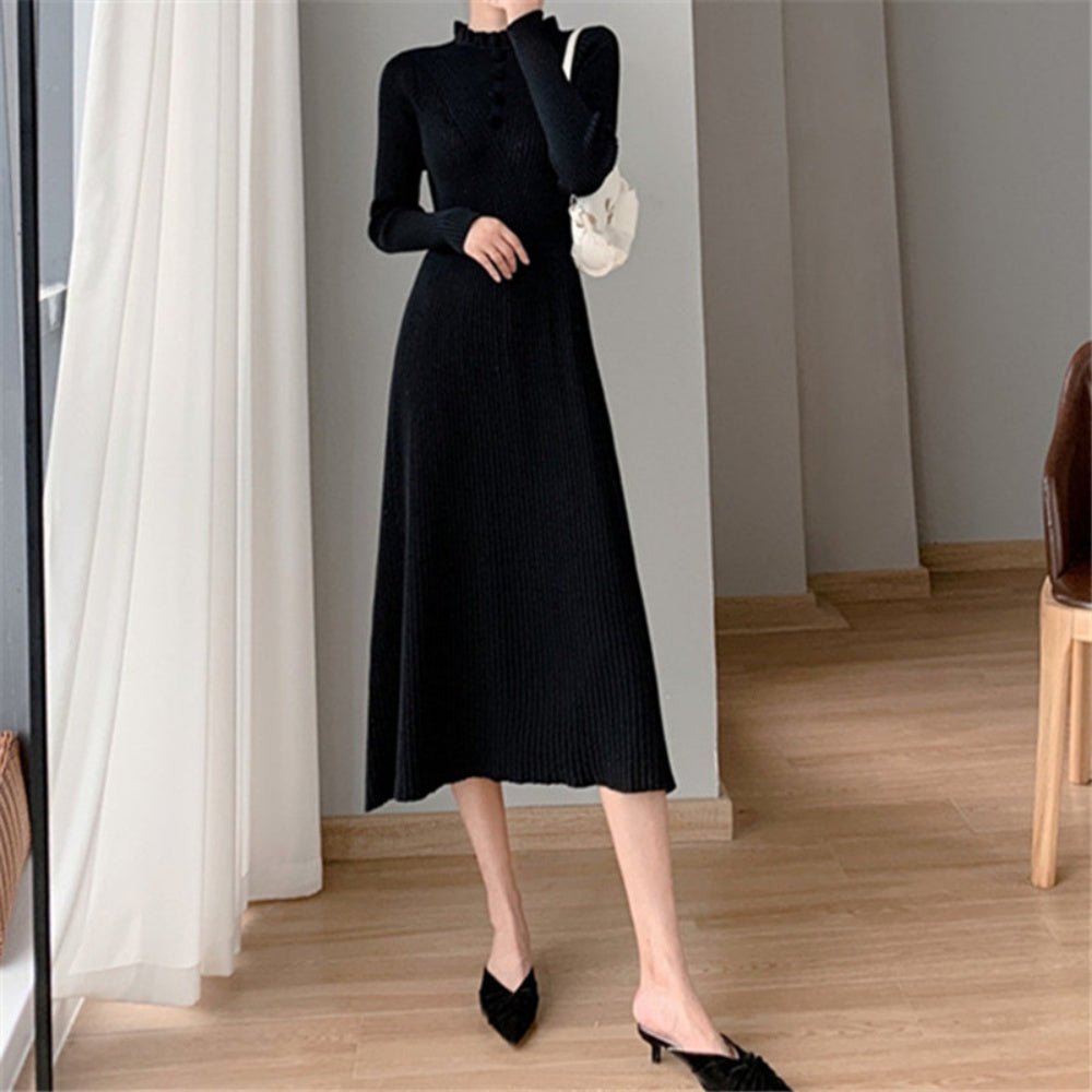 ウエストシェイプニットワンピース｜オフィスカジュアル レディース 通販【ミレジェネ】