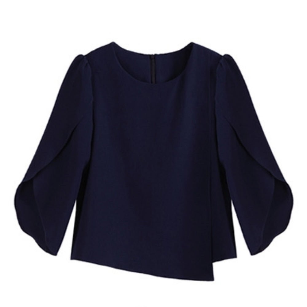 七分袖ツーピースドレス｜オフィスカジュアル レディース 通販【ミレジェネ】