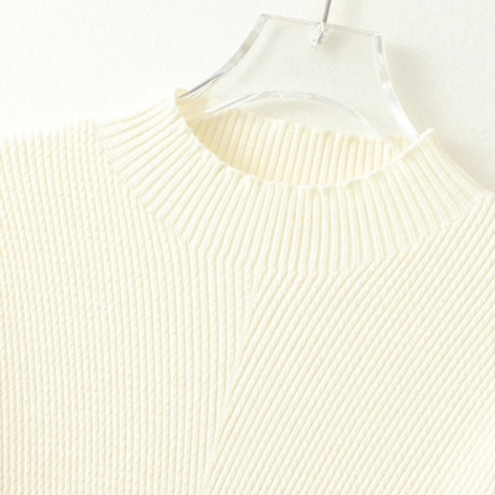 切り替えプリーツニットワンピース｜オフィスカジュアル レディース 通販【ミレジェネ】