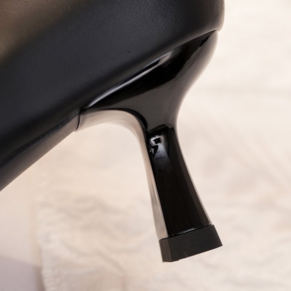 アシメフラットリボンパンプス｜オフィスカジュアル レディース 通販【ミレジェネ】