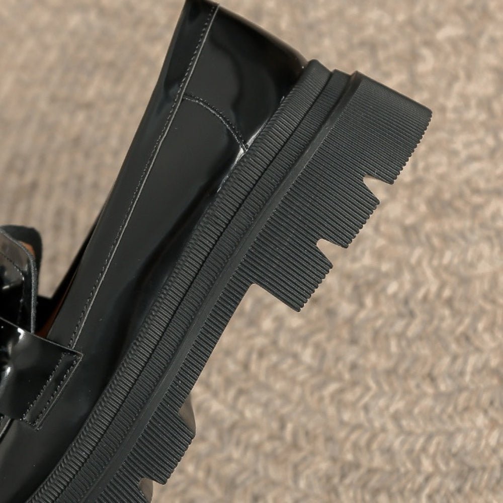 ビジューバックルローファー｜オフィスカジュアル レディース 通販【ミレジェネ】